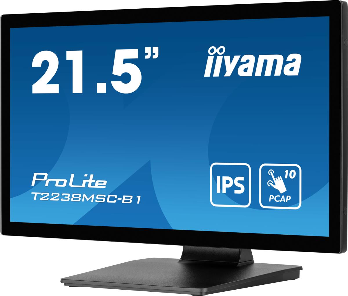 Touch Monitor - ProLite T2238MSC-B1 - 22in - 1920x1080 (FHD) - Black