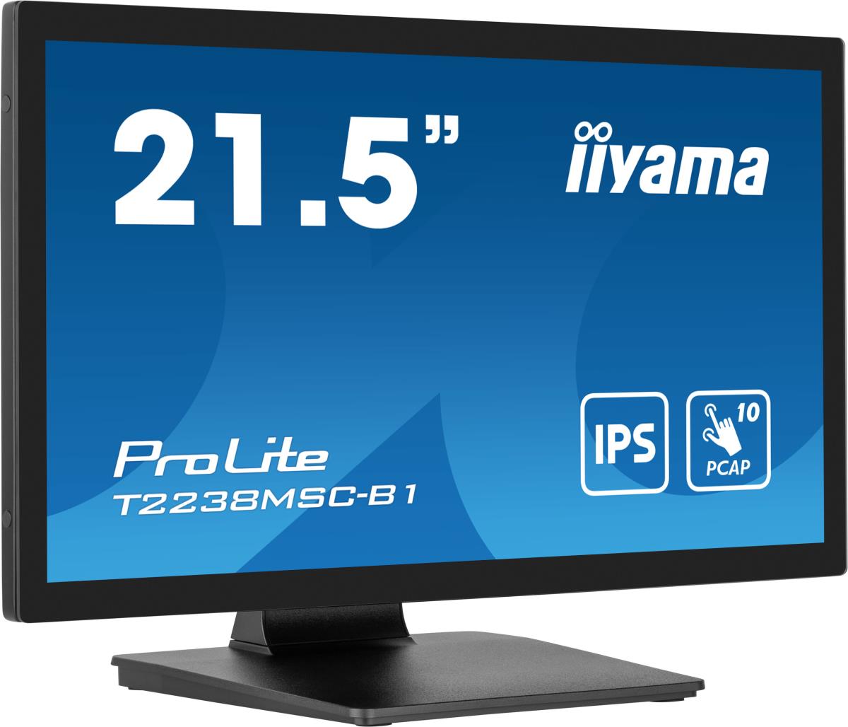 Touch Monitor - ProLite T2238MSC-B1 - 22in - 1920x1080 (FHD) - Black