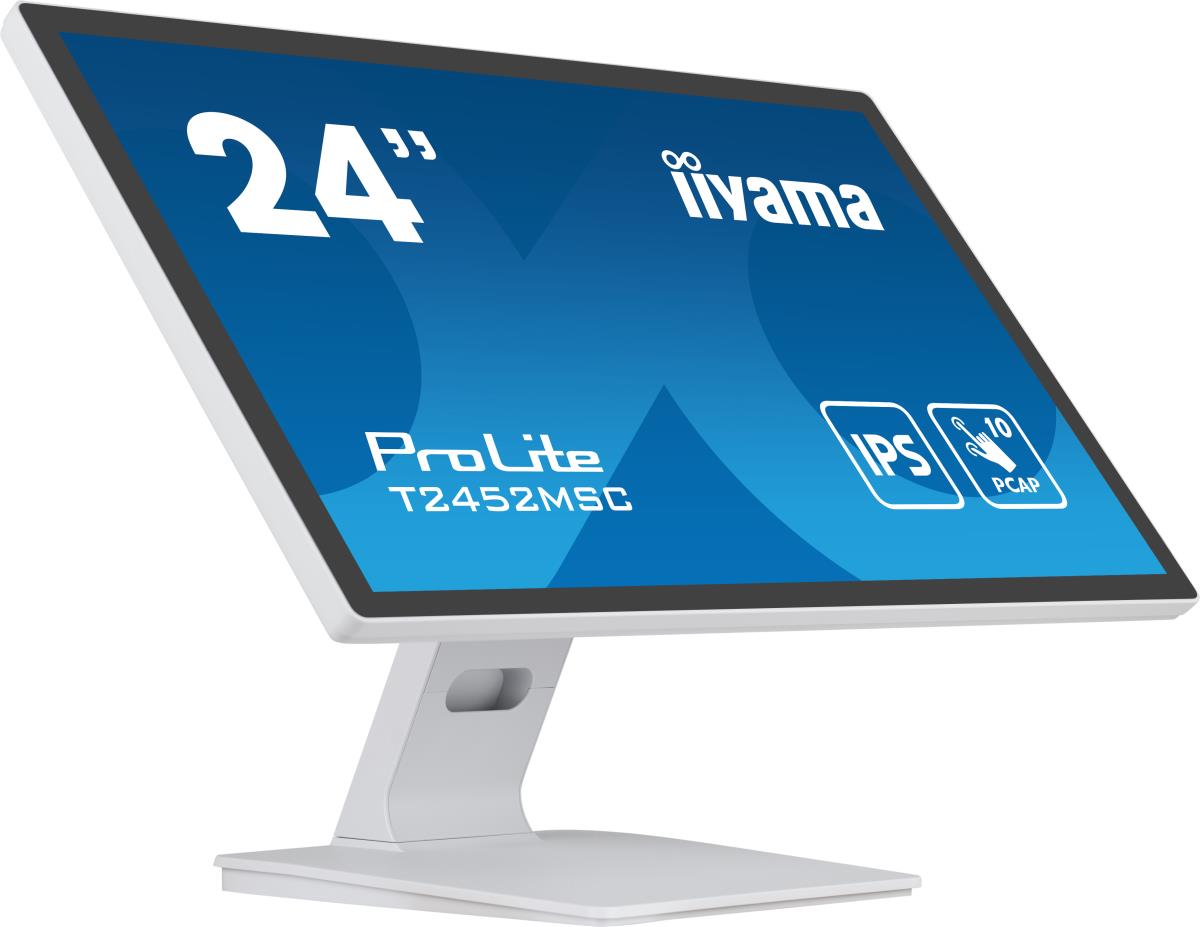 Touch Monitor - ProLite T2452MSC-W1 - 24in - 1920x1080 (FHD) - White