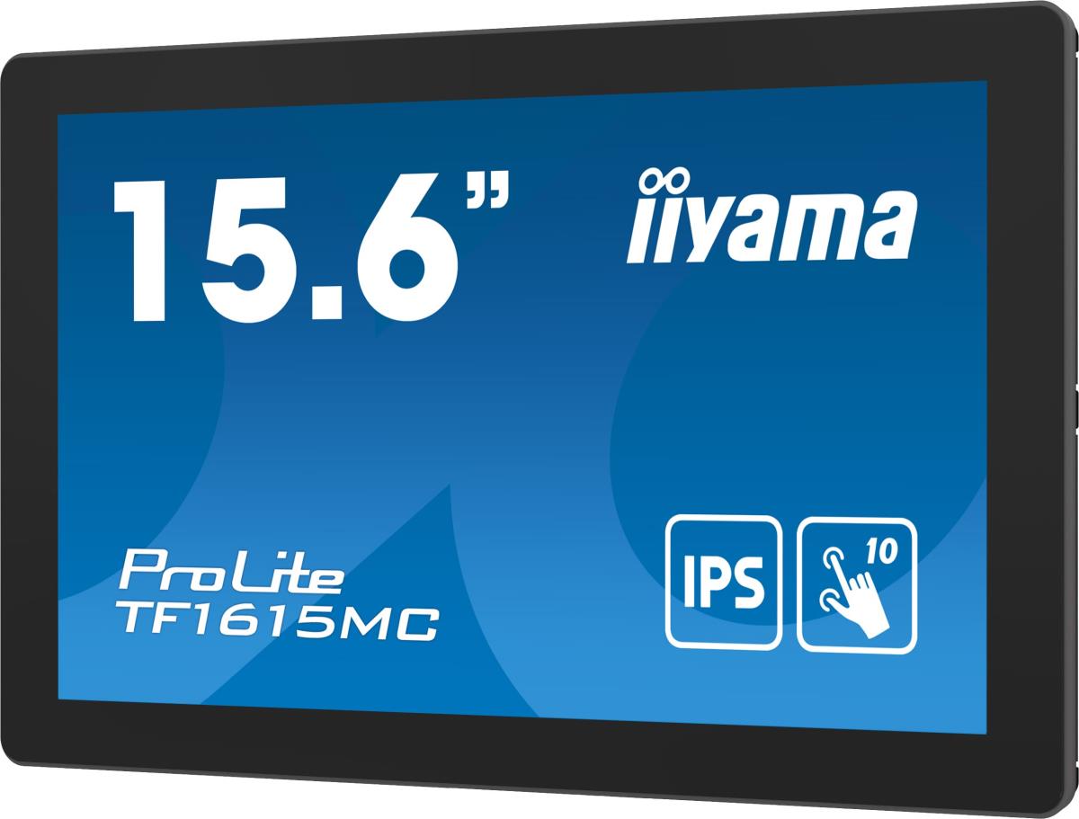 Touch Monitor - ProLite TF1615MC-B1 - 16in - 1920x1080 (FHD) - Black