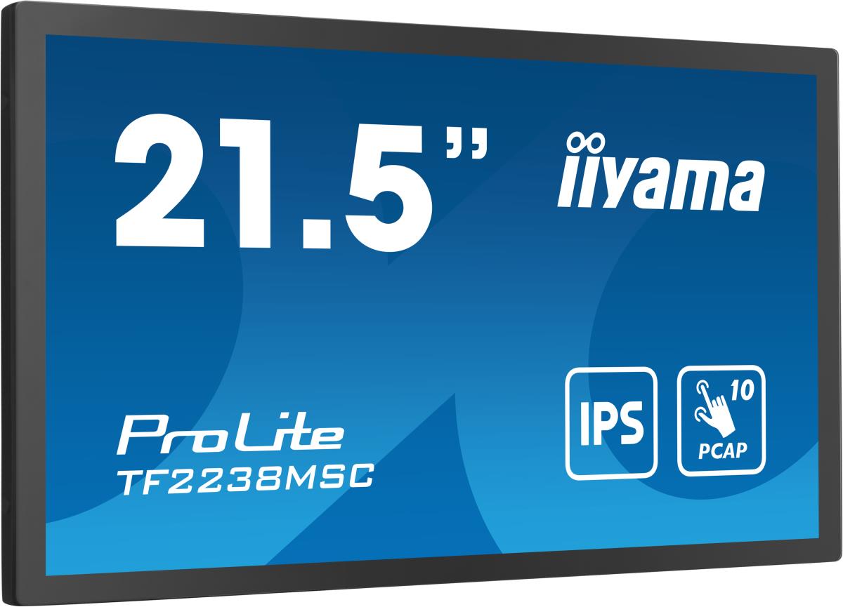 Touch Monitor - ProLite TF2238MSC-B1 - 22in - 1920x1080 (FHD) - Black