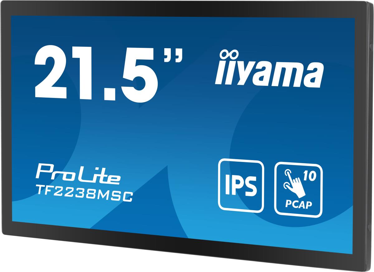 Touch Monitor - ProLite TF2238MSC-B1 - 22in - 1920x1080 (FHD) - Black