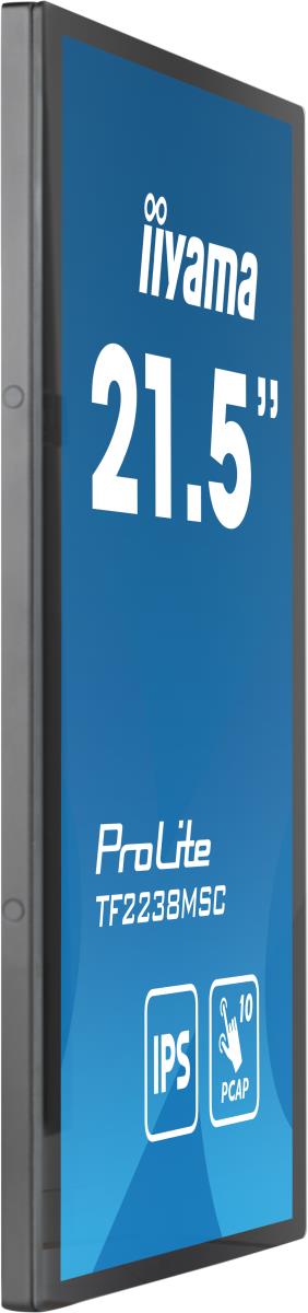 Touch Monitor - ProLite TF2238MSC-B1 - 22in - 1920x1080 (FHD) - Black