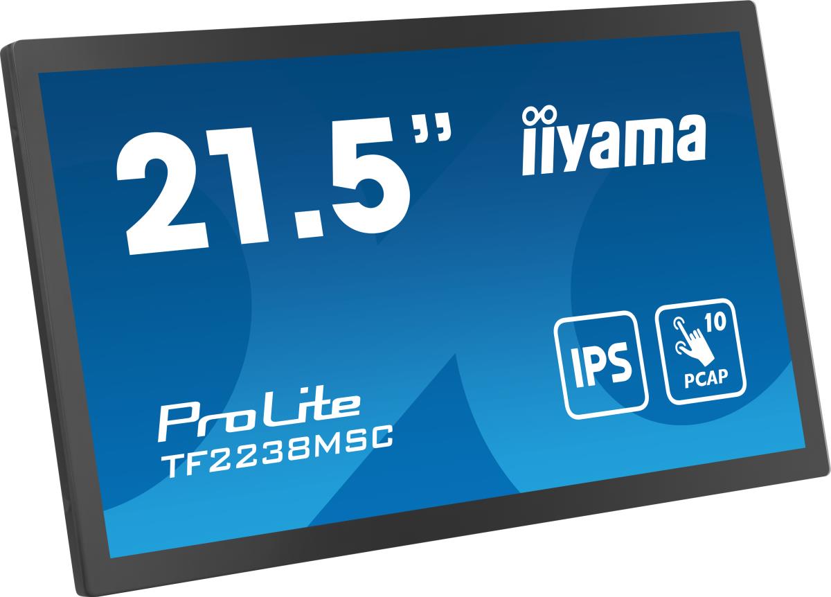 Touch Monitor - ProLite TF2238MSC-B1 - 22in - 1920x1080 (FHD) - Black