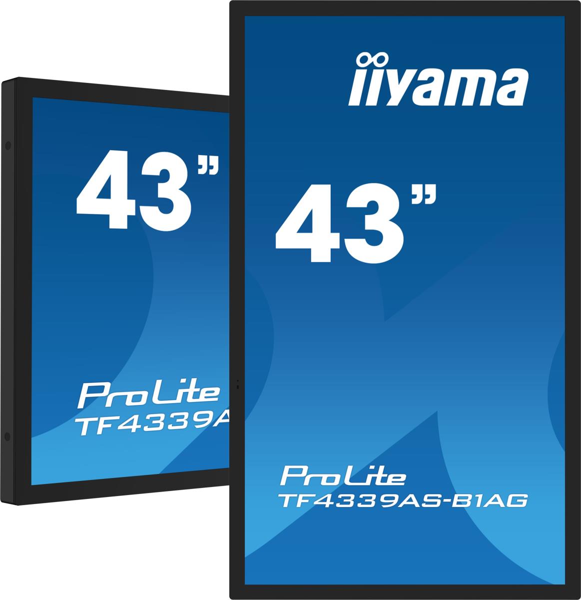 Large Format Display - ProLite TF4339AS-B1AG - 43in Touch - 3840x2160 (UHD) - Black