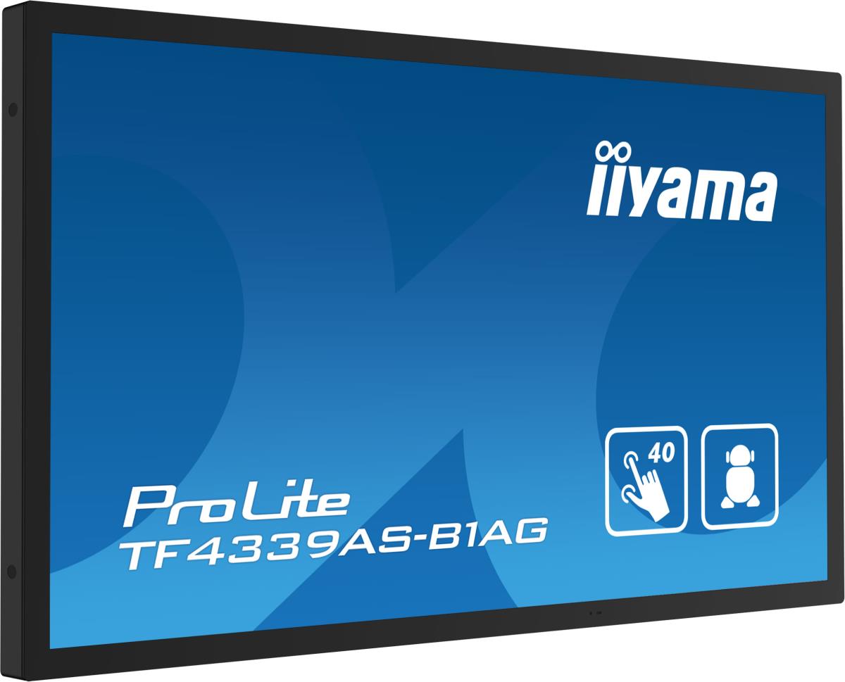 Large Format Display - ProLite TF4339AS-B1AG - 43in Touch - 3840x2160 (UHD) - Black