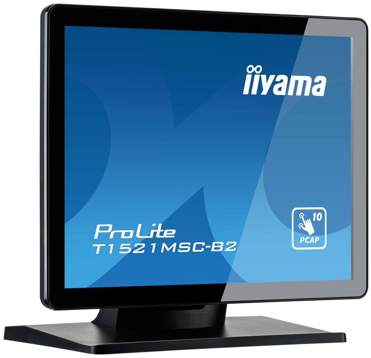 Touch Monitor - ProLite T1521MSC-B2 - 15in - 1024x768 (XGA) - Black