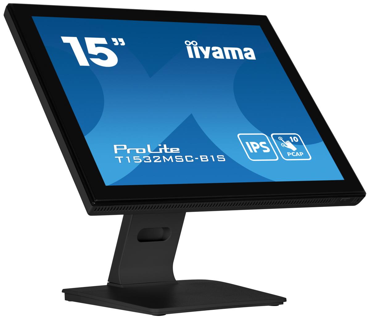 Touch Monitor - ProLite T1532MSC-B1S - 15in - 1024x768 (XGA) - Black
