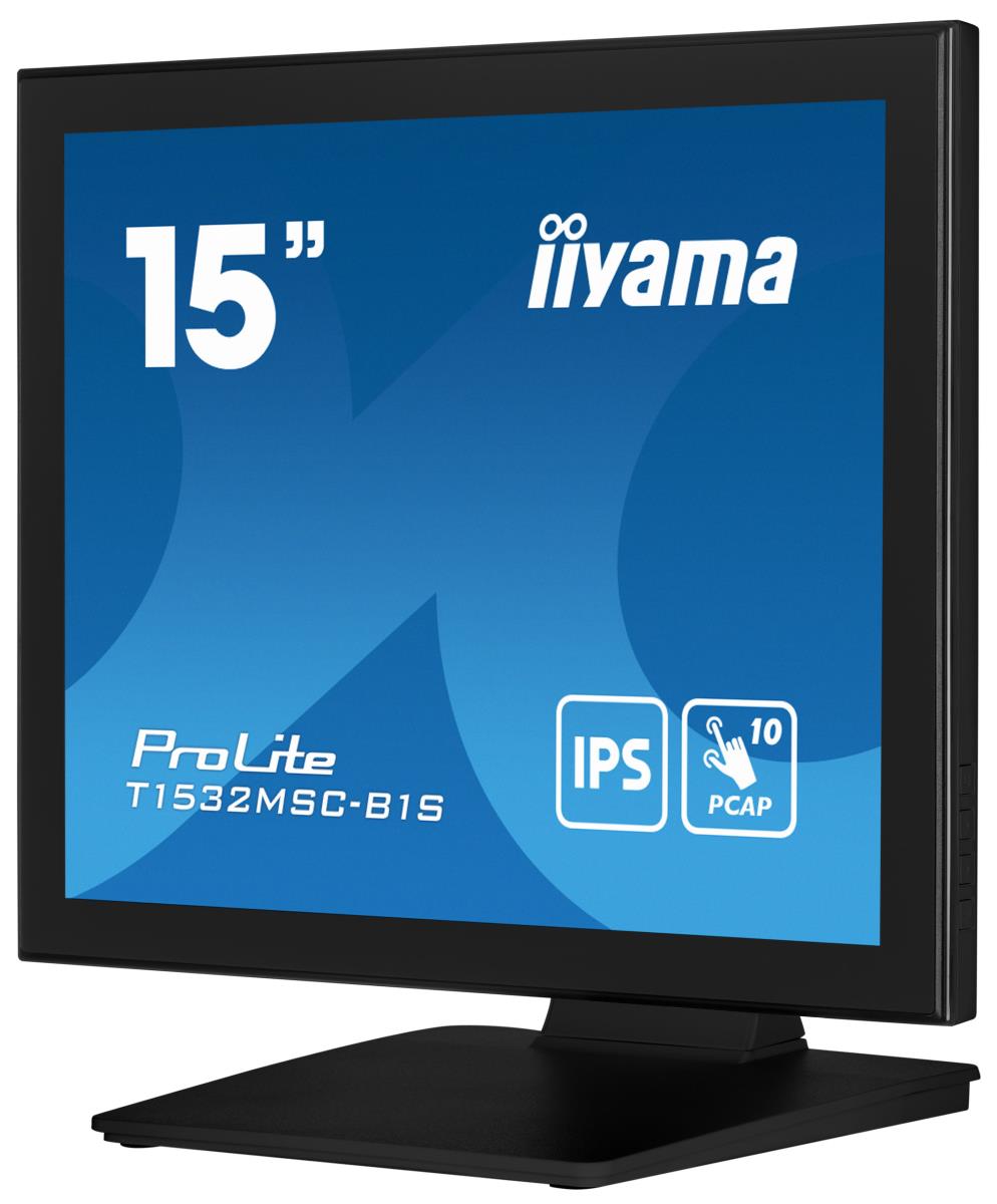 Touch Monitor - ProLite T1532MSC-B1S - 15in - 1024x768 (XGA) - Black