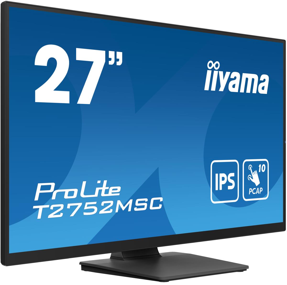 Touch Monitor - ProLite T2752MSC-B1 - 27in - 1920x1080 (FHD) - Black