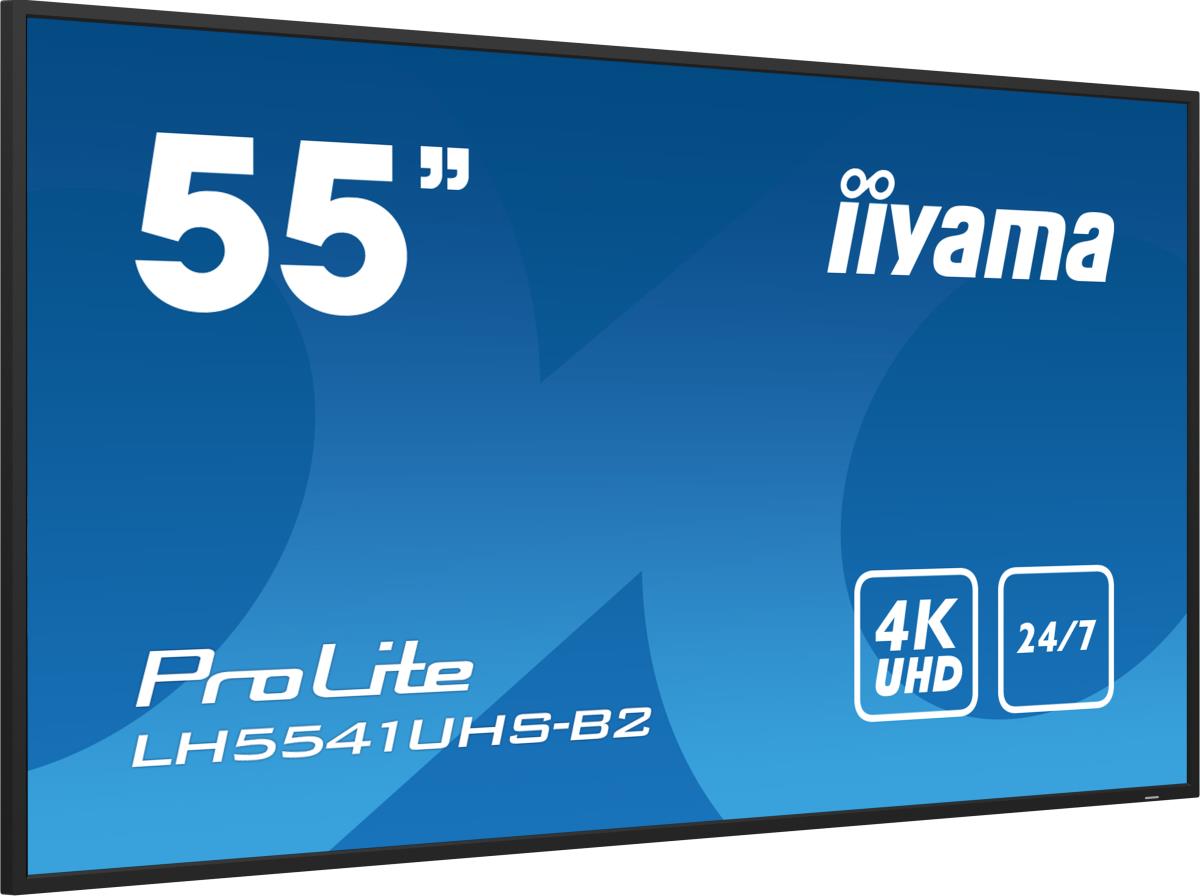 Digital Signage Display - ProLite LH5541UHS-B2 - 55in - 3840x2160 (UHD) - Black