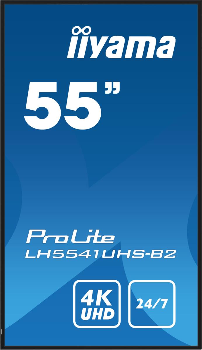 Digital Signage Display - ProLite LH5541UHS-B2 - 55in - 3840x2160 (UHD) - Black