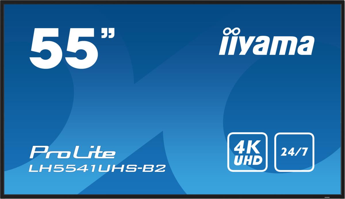 Digital Signage Display - ProLite LH5541UHS-B2 - 55in - 3840x2160 (UHD) - Black