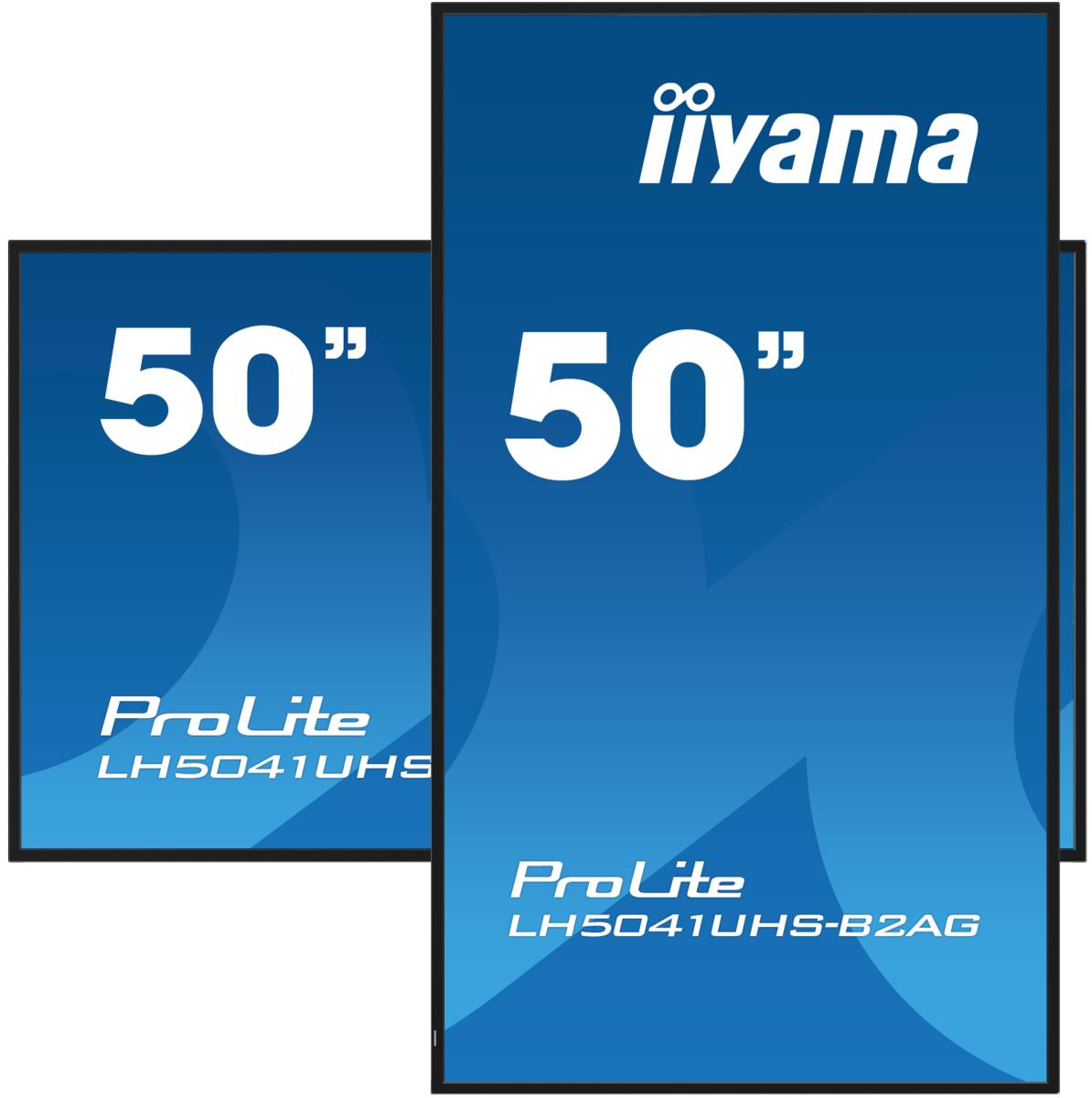 Digital Signage Display - ProLite LH5041UHS-B2AG - 50in - 3840x2160 (UHD) - Black