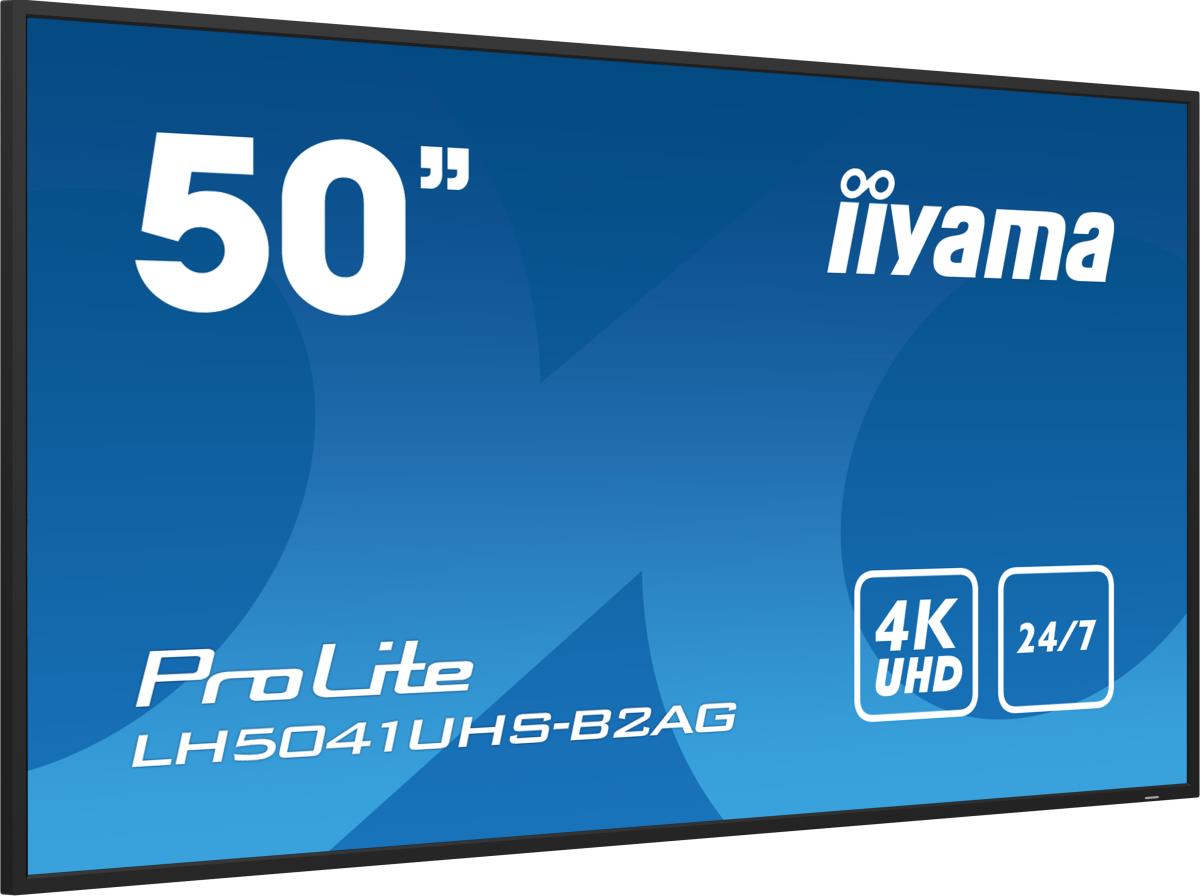 Digital Signage Display - ProLite LH5041UHS-B2AG - 50in - 3840x2160 (UHD) - Black