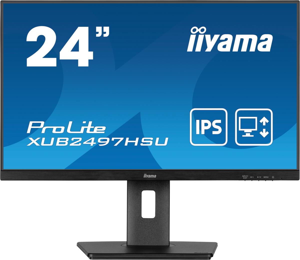 Desktop Monitor - ProLite XUB2497HSU-B2 - 24in - 1920x1080 (FHD) - Black