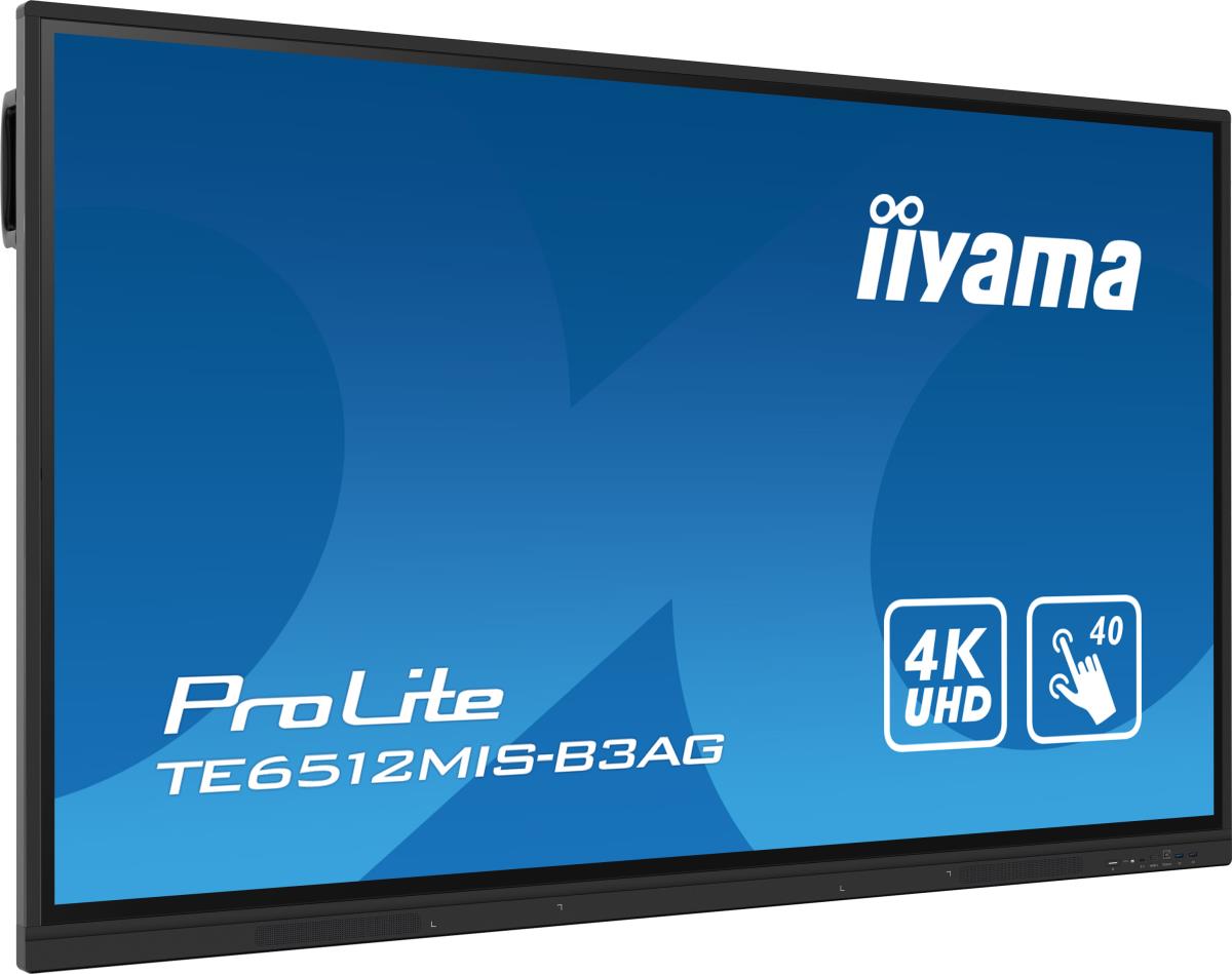 Large Format Display - ProLite TE6512MIS-B3AG - 65in Touch - 3840x2160 (UHD) - Black