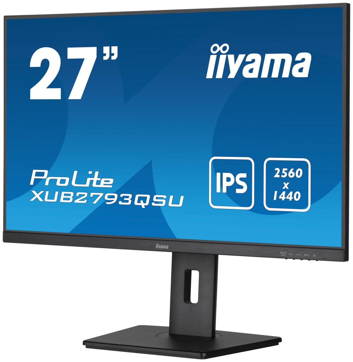 Desktop Monitor - ProLite XUB2793QSU-B7 - 27in - 2560x1440 (QHD) - Black