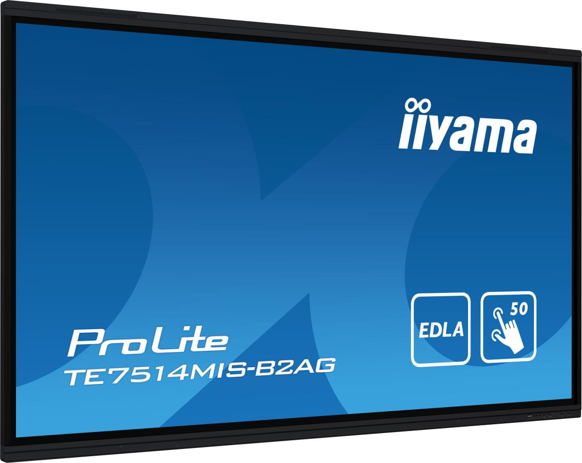 Large Format Display - ProLite TE7514MIS-B2AG - 75in Touch - 3840x2160 (UHD) - Black