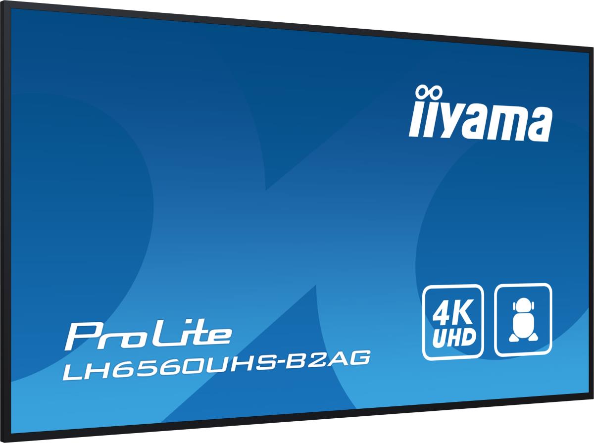 Digital Signage Display - ProLite LH6560UHS-B2AG - 65in - 3840x2160 (UHD) - Black