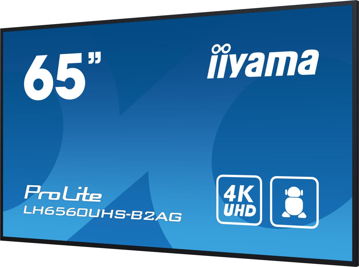 Digital Signage Display - ProLite LH6560UHS-B2AG - 65in - 3840x2160 (UHD) - Black