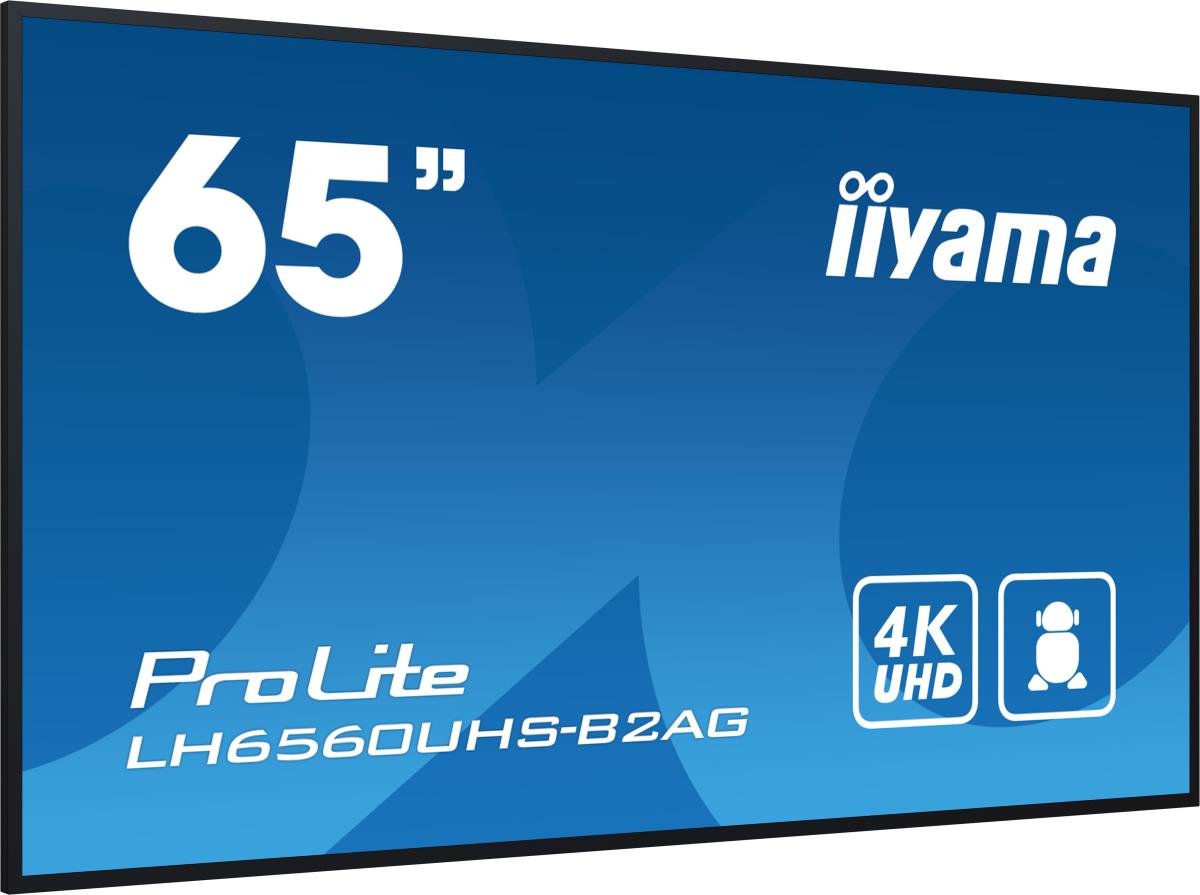 Digital Signage Display - ProLite LH6560UHS-B2AG - 65in - 3840x2160 (UHD) - Black