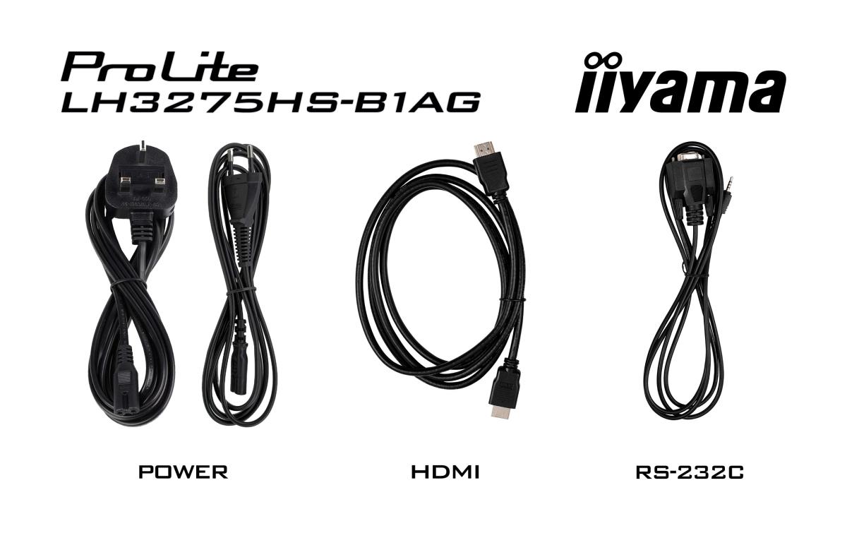 Digital Signage Display - ProLite LH3275HS-B1AG - 32in - 1920x1080 (FHD) - Black