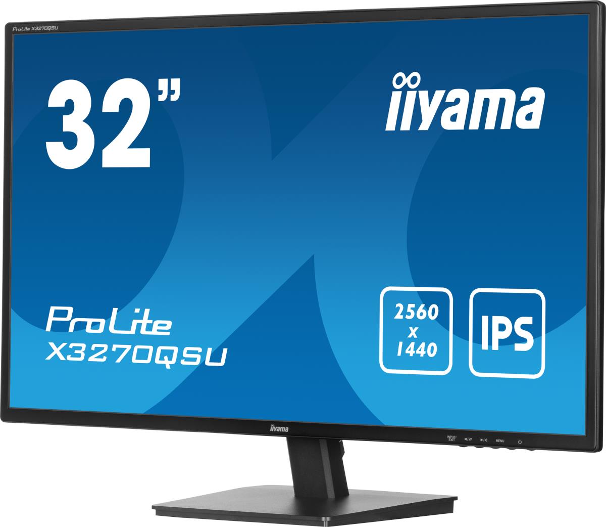 Desktop Monitor - ProLite X3270QSU-B1 - 32in - 3840x2160 (UHD-1) - Black