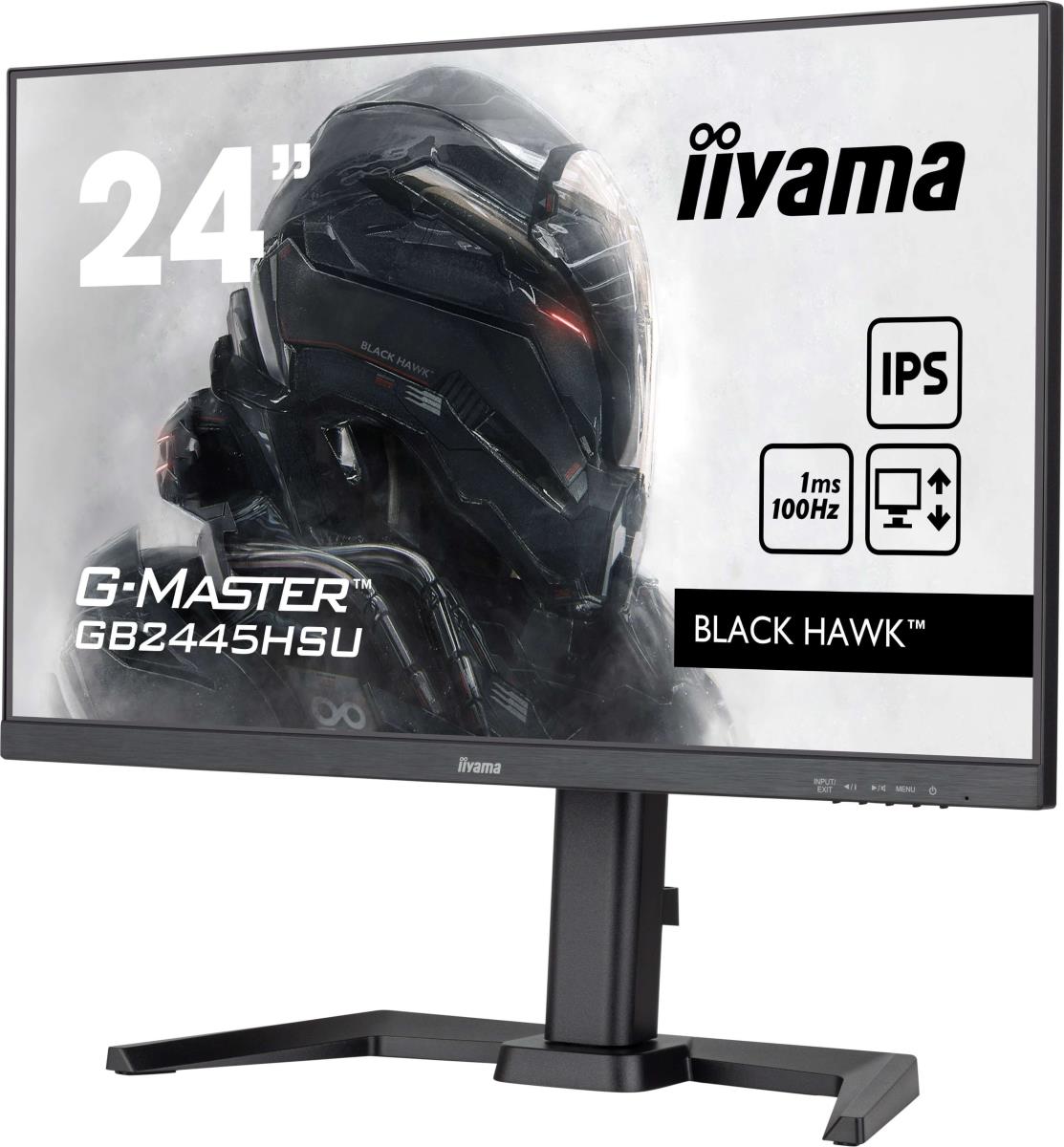 Desktop Monitor - G-MASTER GB2445HSU-B2 - 24in - 1920x1080 (FHD) - Black