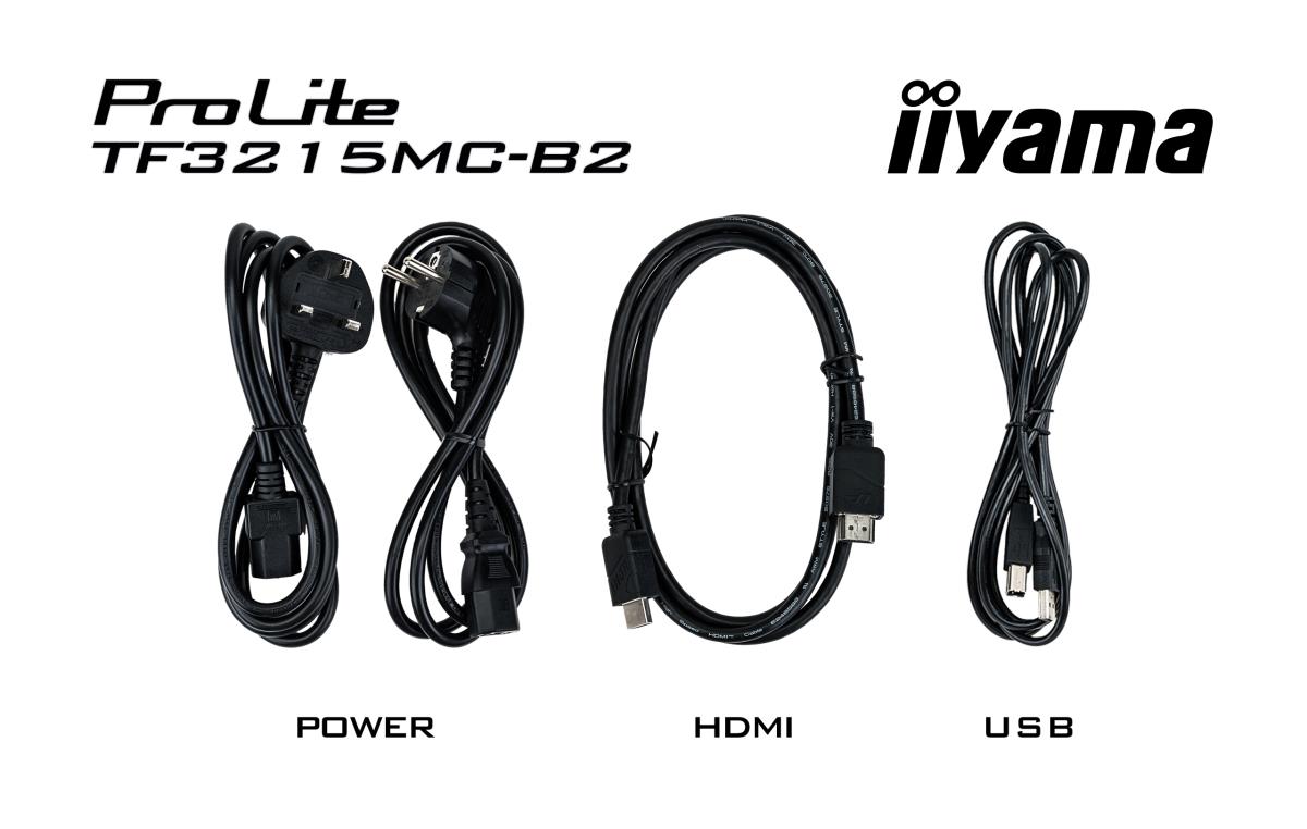 Touch Monitor - ProLite TF3215MC-B2 - 32in - 1920x1080 (FHD) - Black