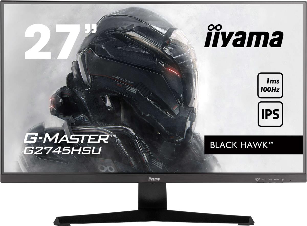 Desktop Monitor - G-MASTER G2745HSU-B2 - 27in - 1920x1080 (FHD) - Black