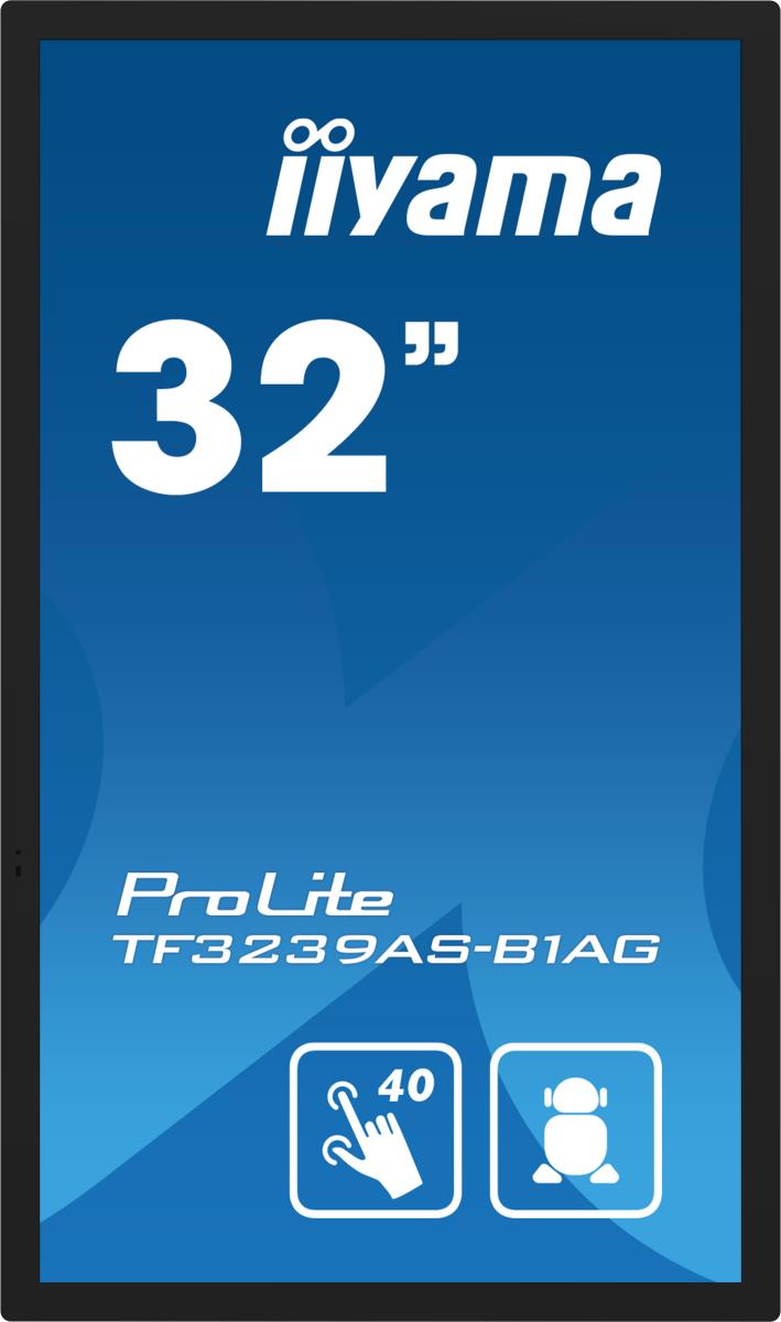 Large Format Display - ProLite TF3239AS-B1AG - 32in Touch - 1920x1080 (FHD) - Black