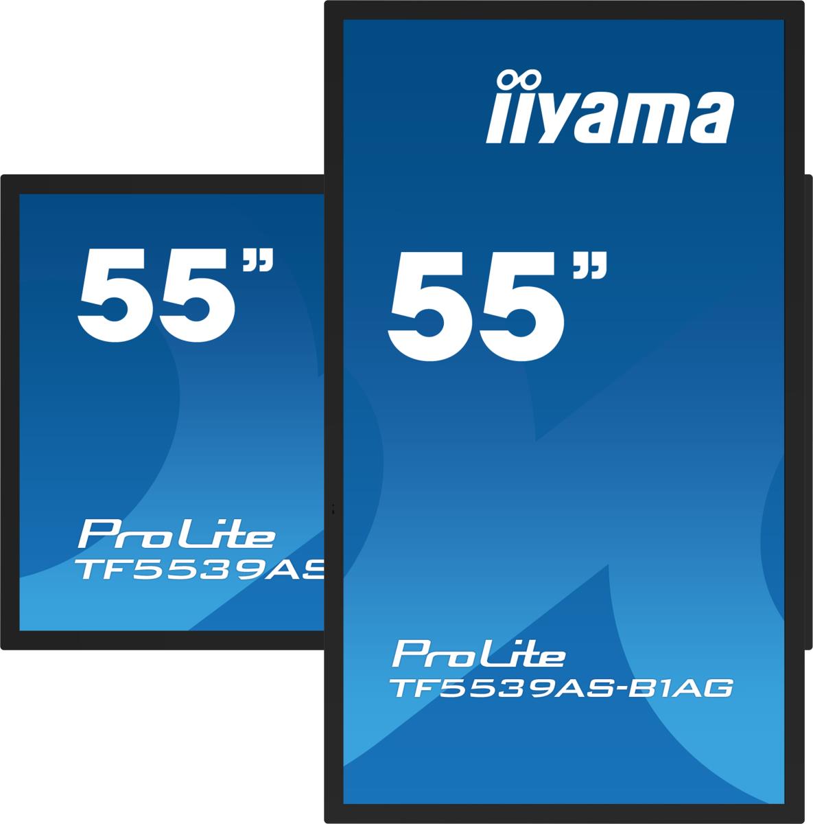 Large Format Display - Prolite TF5039AS-B1AG - 55in Touch - 3840x2160 (UHD) - Black