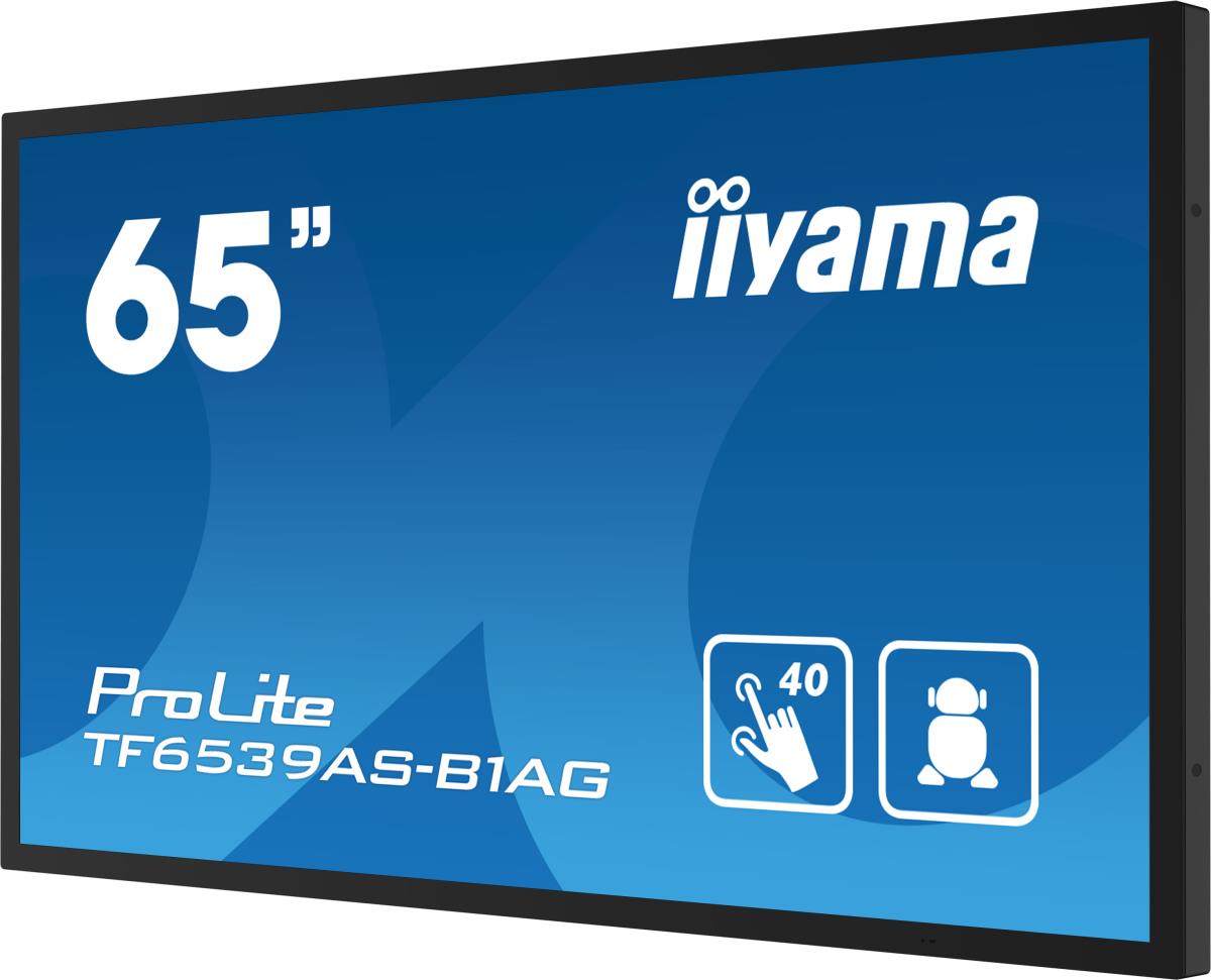 Large Format Display - Prolite TF6539AS-B1AG - 65in Touch - 3840x2160 (UHD) - Black