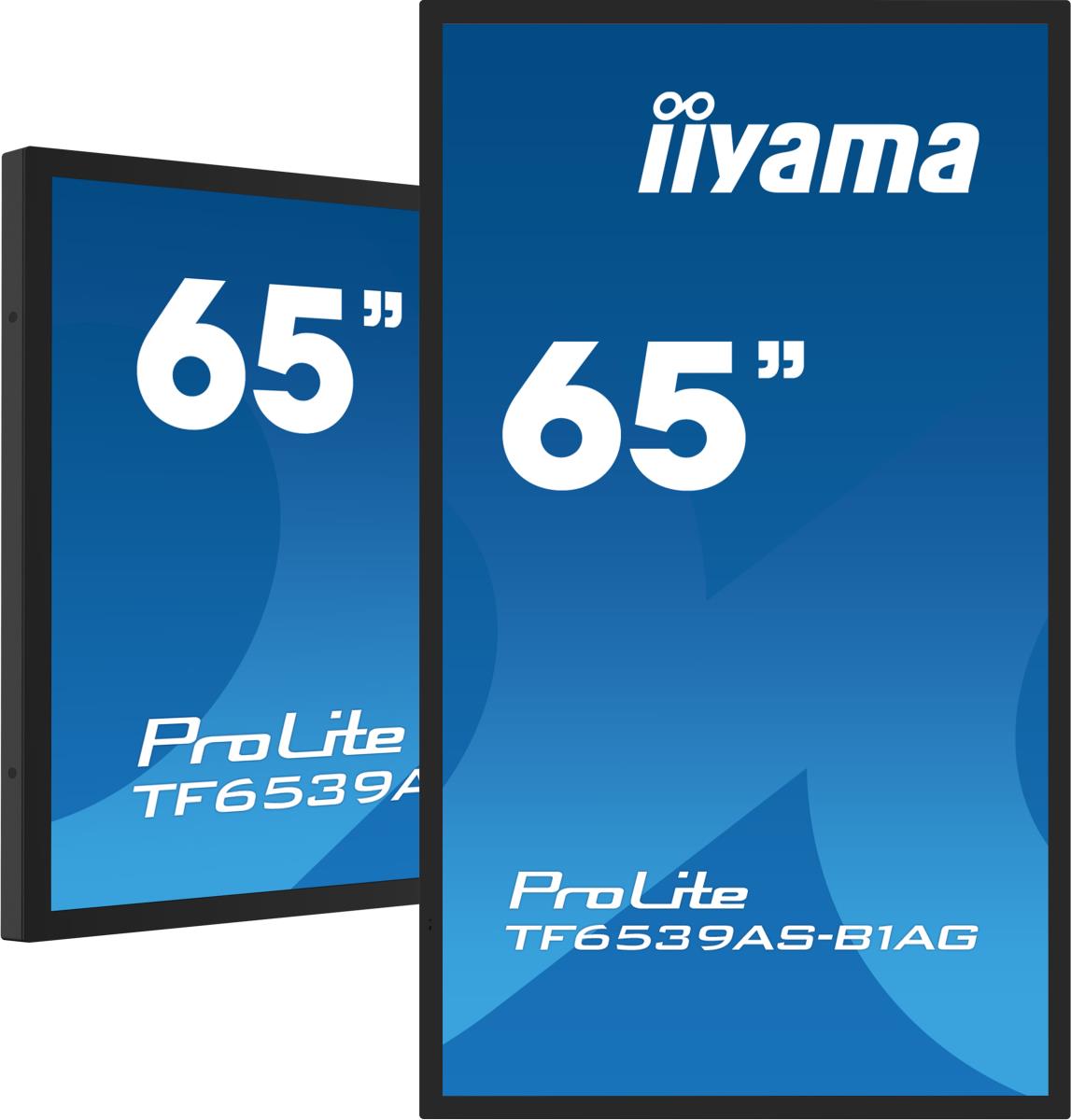 Large Format Display - Prolite TF6539AS-B1AG - 65in Touch - 3840x2160 (UHD) - Black