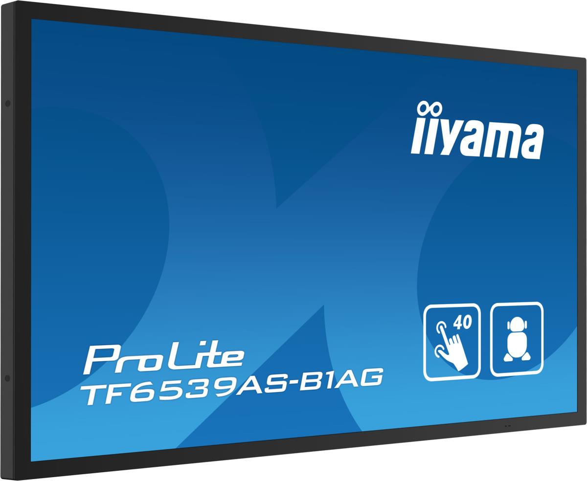 Large Format Display - Prolite TF6539AS-B1AG - 65in Touch - 3840x2160 (UHD) - Black