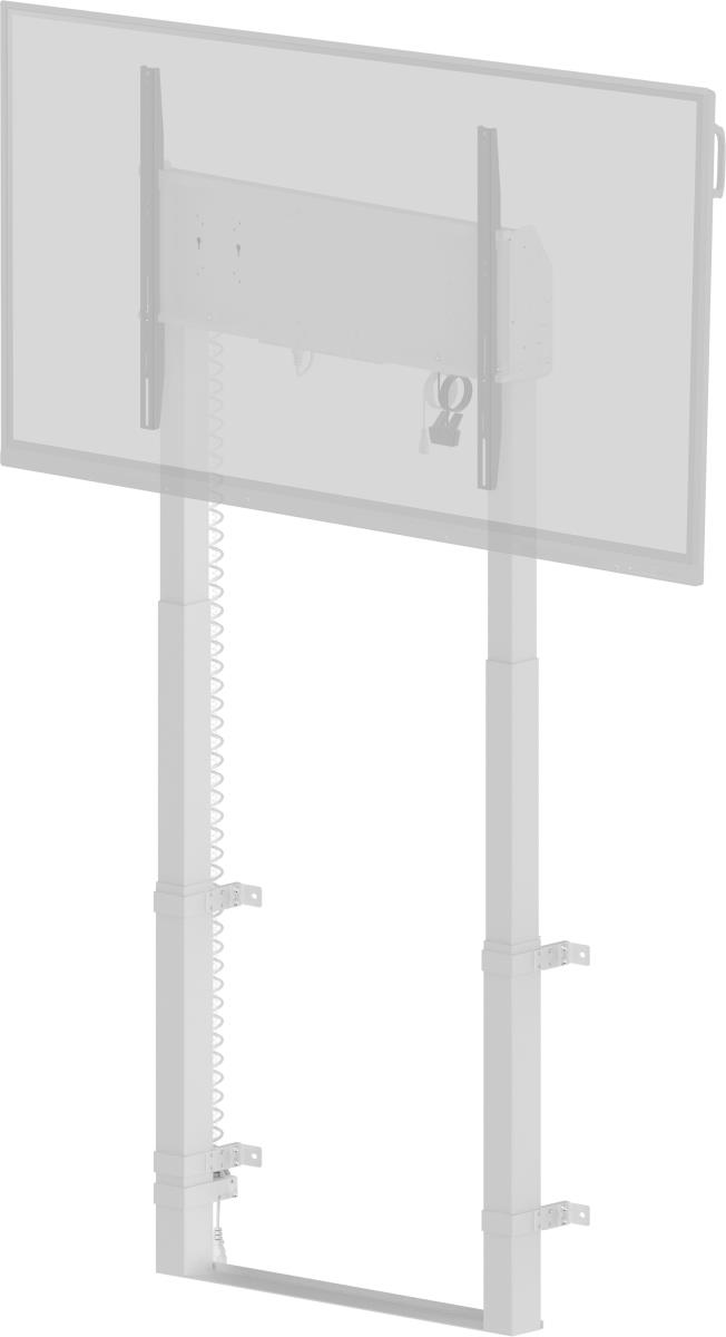 MD-WLIFT2031-W1 Single Column Electric Floor Lift For Monitors Up To 98in