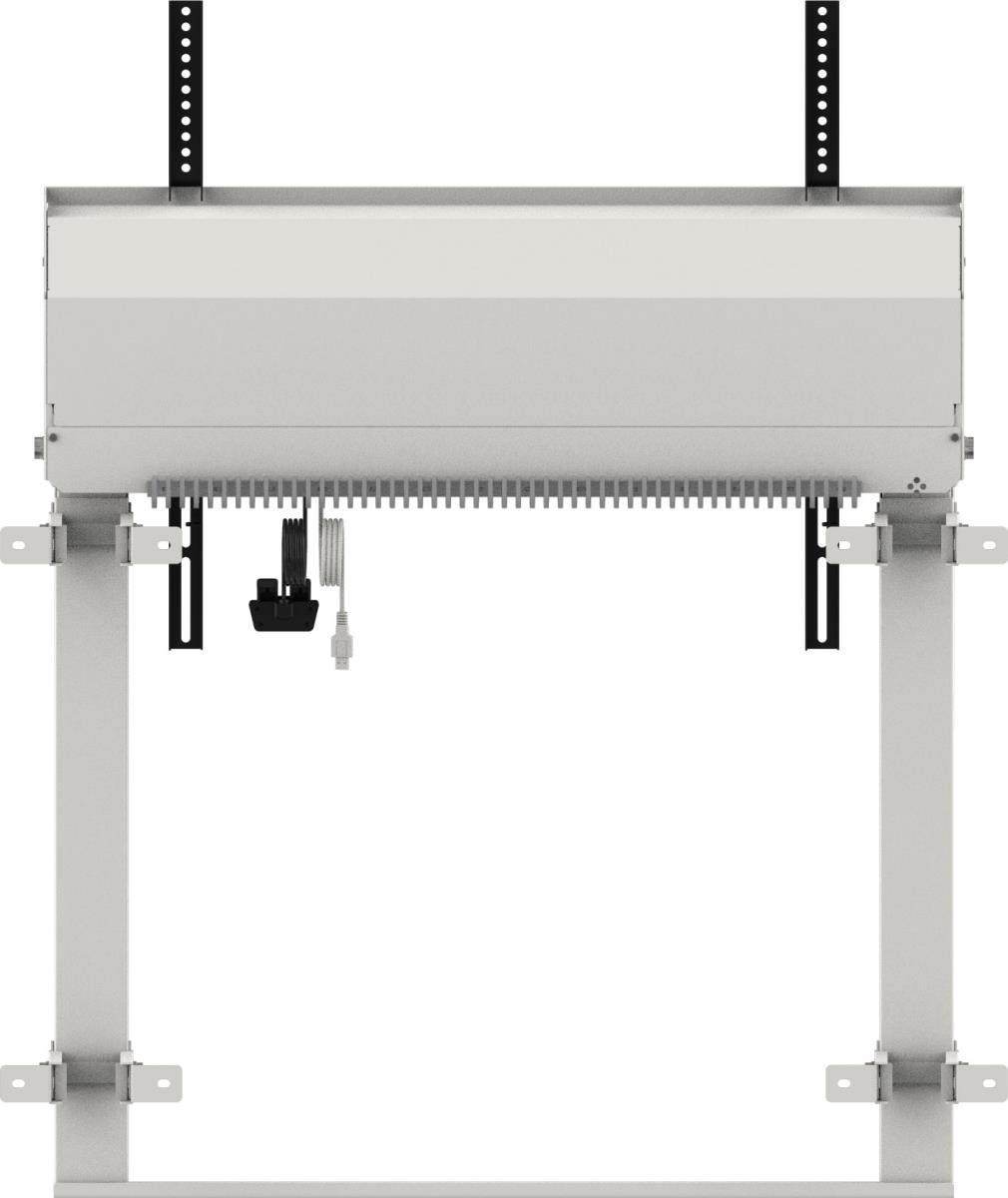 MD-WLIFT2031-W1 Single Column Electric Floor Lift For Monitors Up To 98in