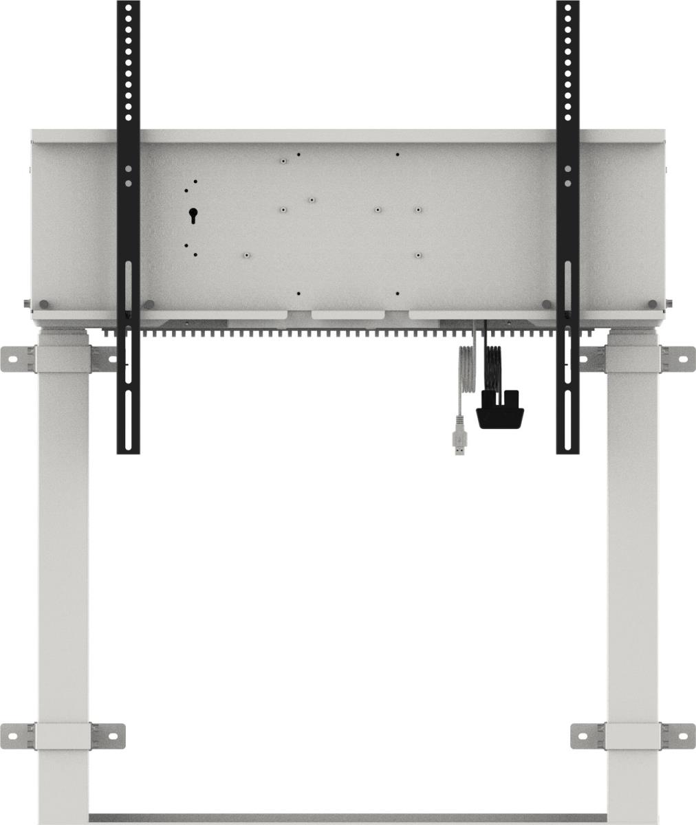 MD-WLIFT2031-W1 Single Column Electric Floor Lift For Monitors Up To 98in