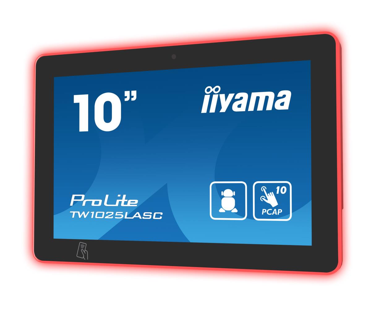 Touch Monitor - ProLite TW1025LASC-B1PNR - 10in - 1280x800 (WXGA) - Black
