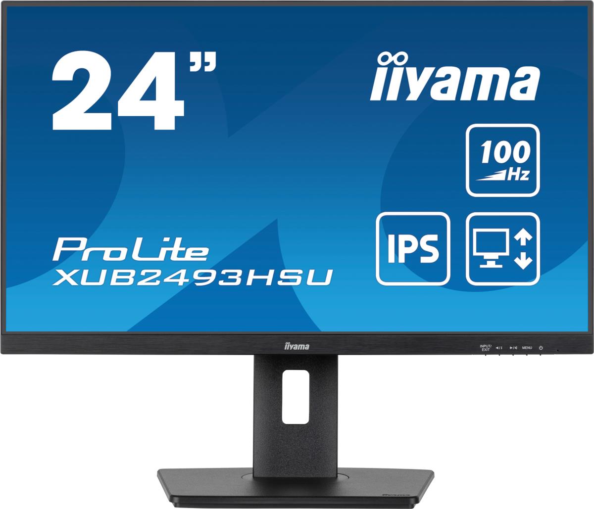 Desktop Monitor - ProLite XUB2493HSU-B7 - 24in - 1920x1080 (FHD) - Black