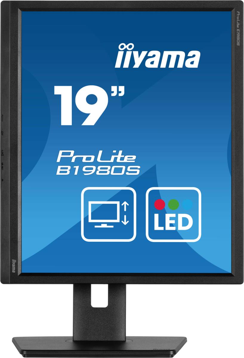 Desktop Monitor - ProLite B1980S-B1 - 19in - 1280x1024 (SXGA) - Black