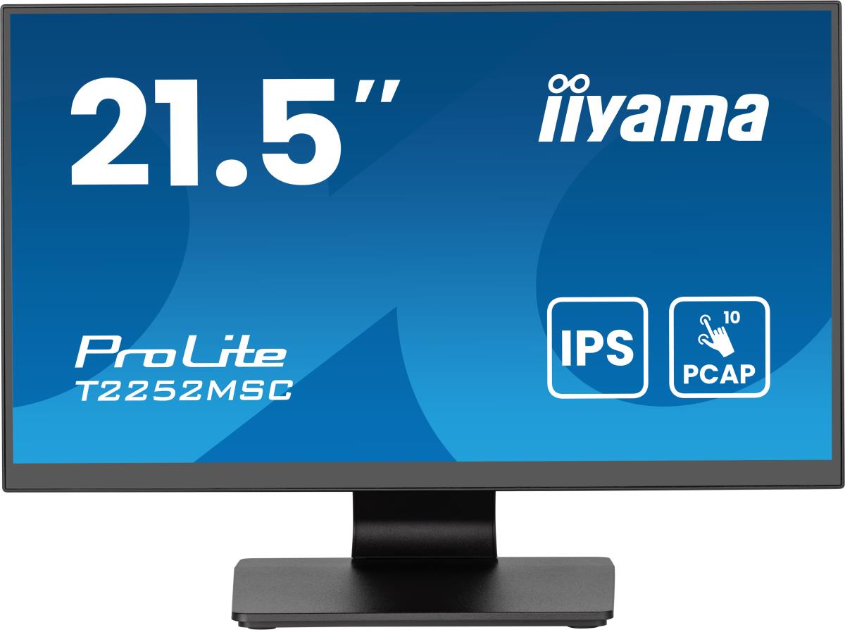 Touch Monitor - PROLITE T2252MSC-B2AG - 22in - 1920x1080 (FHD) - Black