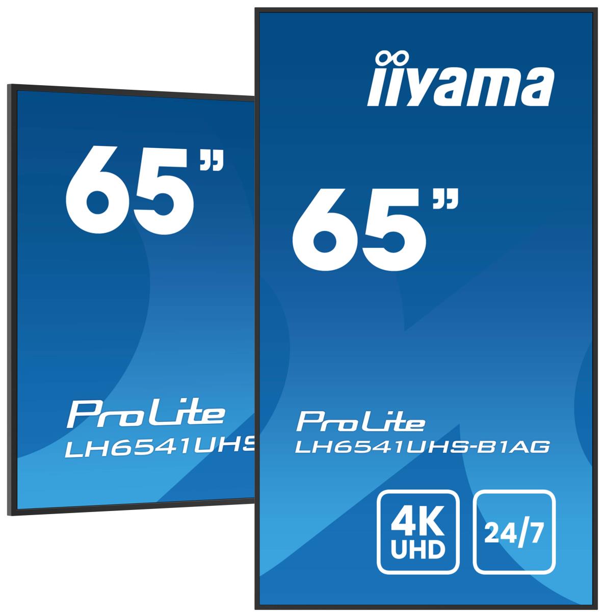 Digital Signage Display - ProLite LH6541UHS-B1AG - 65in - 3840x2160 (UHD) - Black
