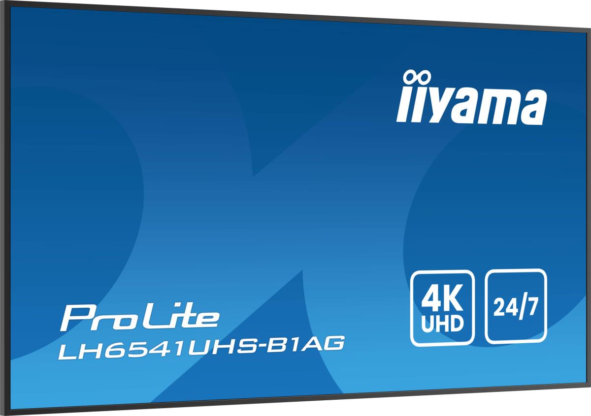 Digital Signage Display - ProLite LH6541UHS-B1AG - 65in - 3840x2160 (UHD) - Black