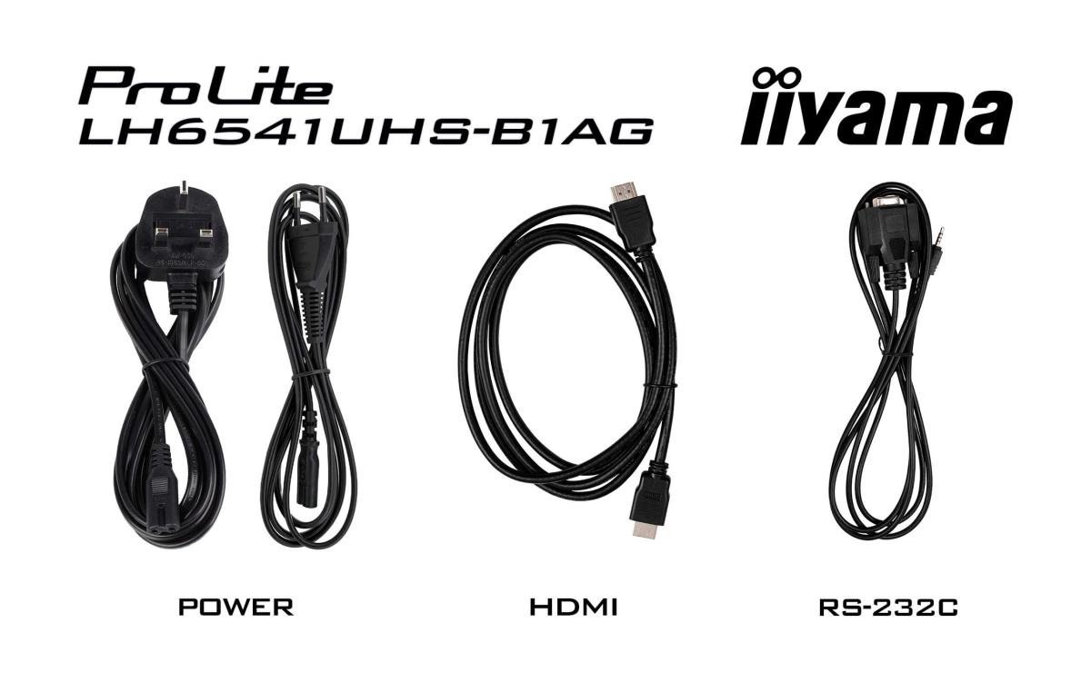 Digital Signage Display - ProLite LH6541UHS-B1AG - 65in - 3840x2160 (UHD) - Black