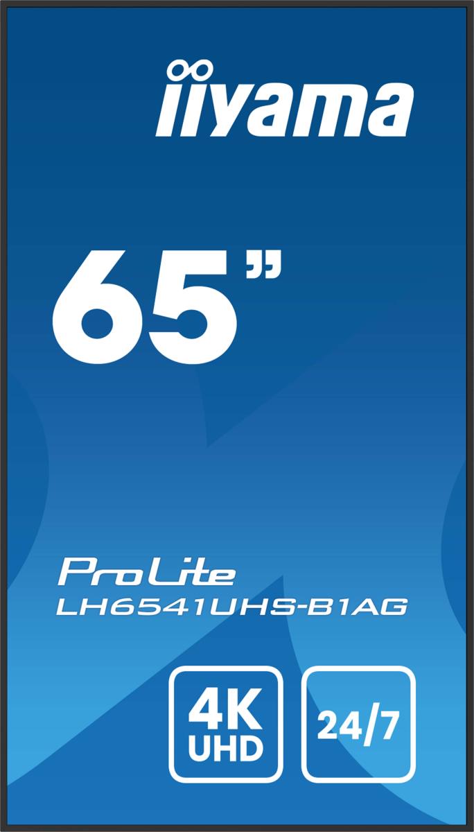 Digital Signage Display - ProLite LH6541UHS-B1AG - 65in - 3840x2160 (UHD) - Black