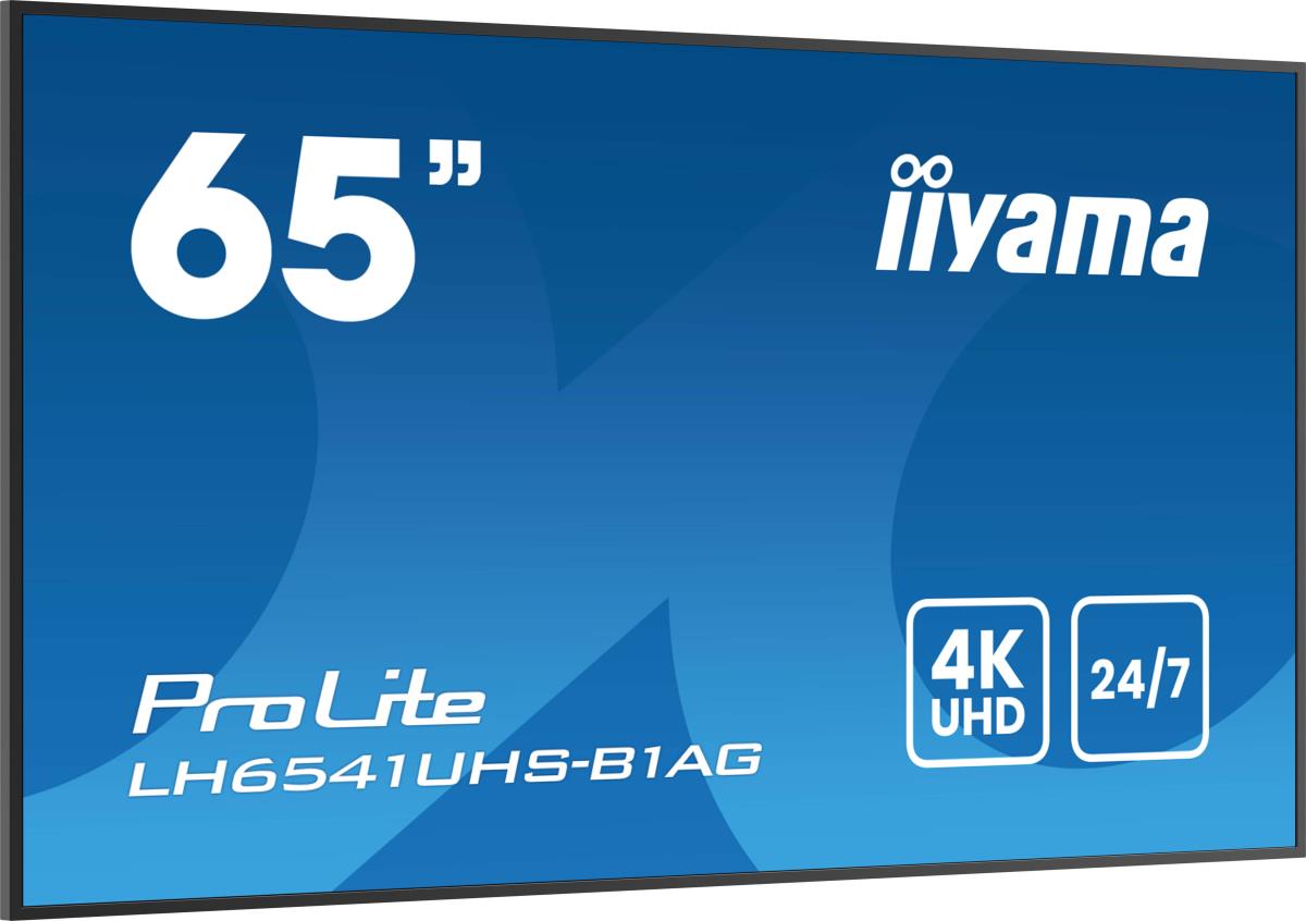 Digital Signage Display - ProLite LH6541UHS-B1AG - 65in - 3840x2160 (UHD) - Black