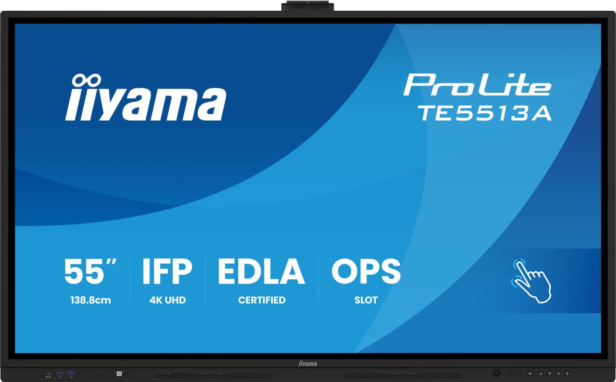 Large Format Display - ProLite TE6513A-B1AG - 65in Touch - 3840x2160 (UHD) - Black