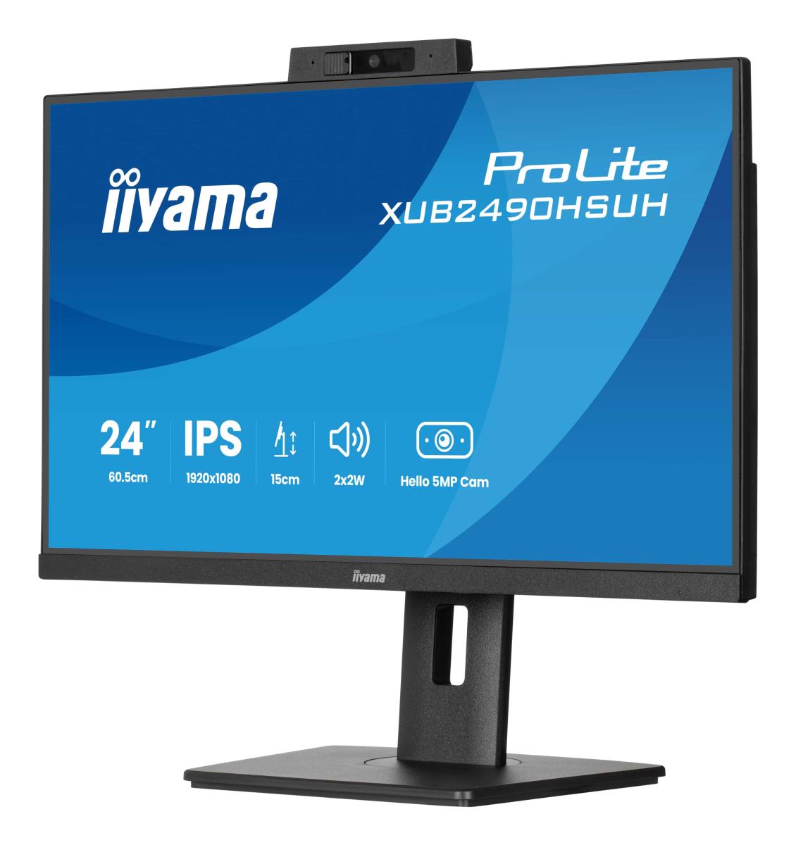 Desktop Monitor - ProLite XUB2490HSUH-B2 - 24in - 1920x1080 (FHD) - Black